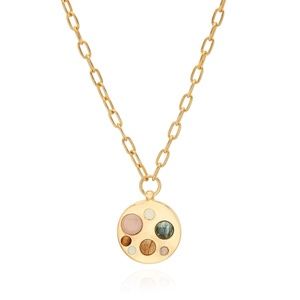 Anna Beck Multi-Stone Large Pendant Necklace - Rasa Collection